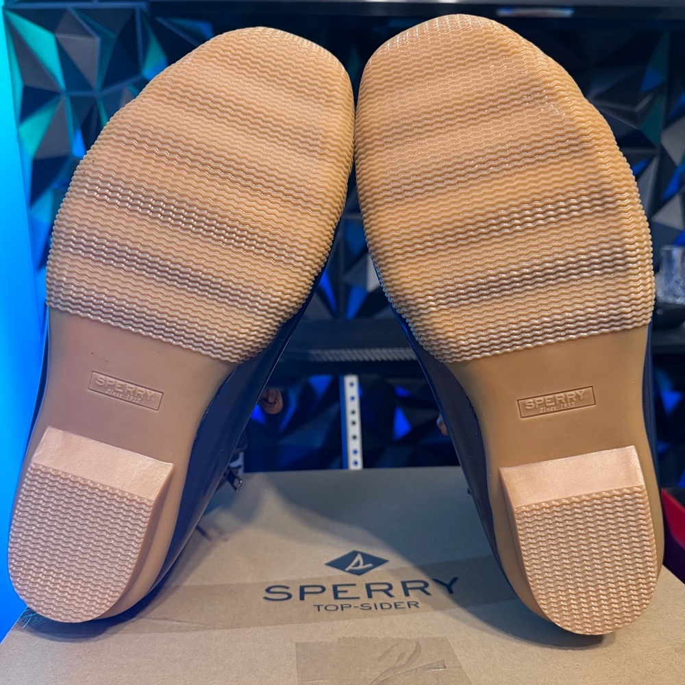 Sperry Ankle Boots in Brown and Blue - Picture 4 of 10